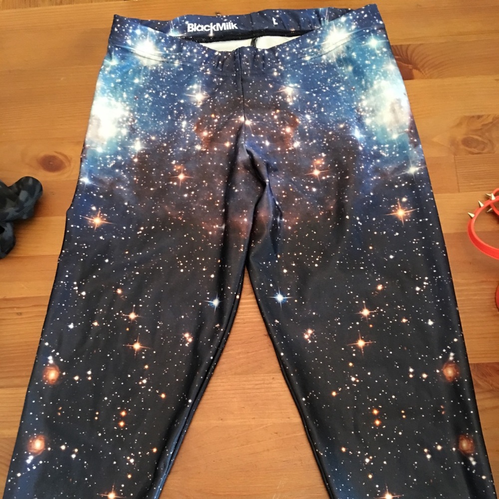 Black milk galaxy leggings